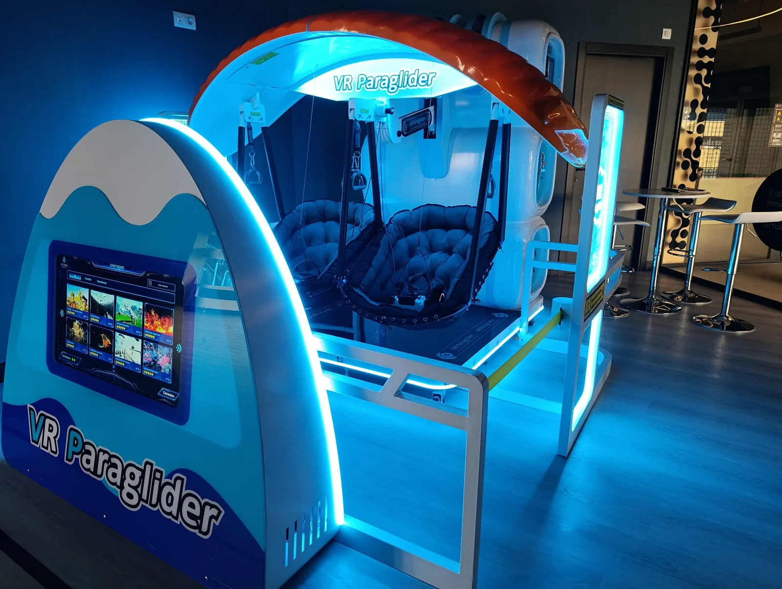 Simulador Paraglider VR en meetspaceVR A Coruña